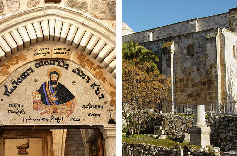 כנסיות בירושלים - חומות העיר העתיקה