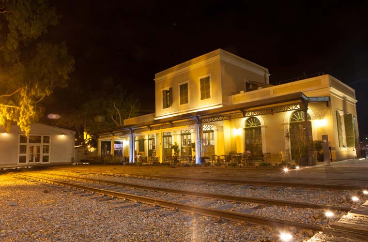 "The Station" compound in Tel aviv