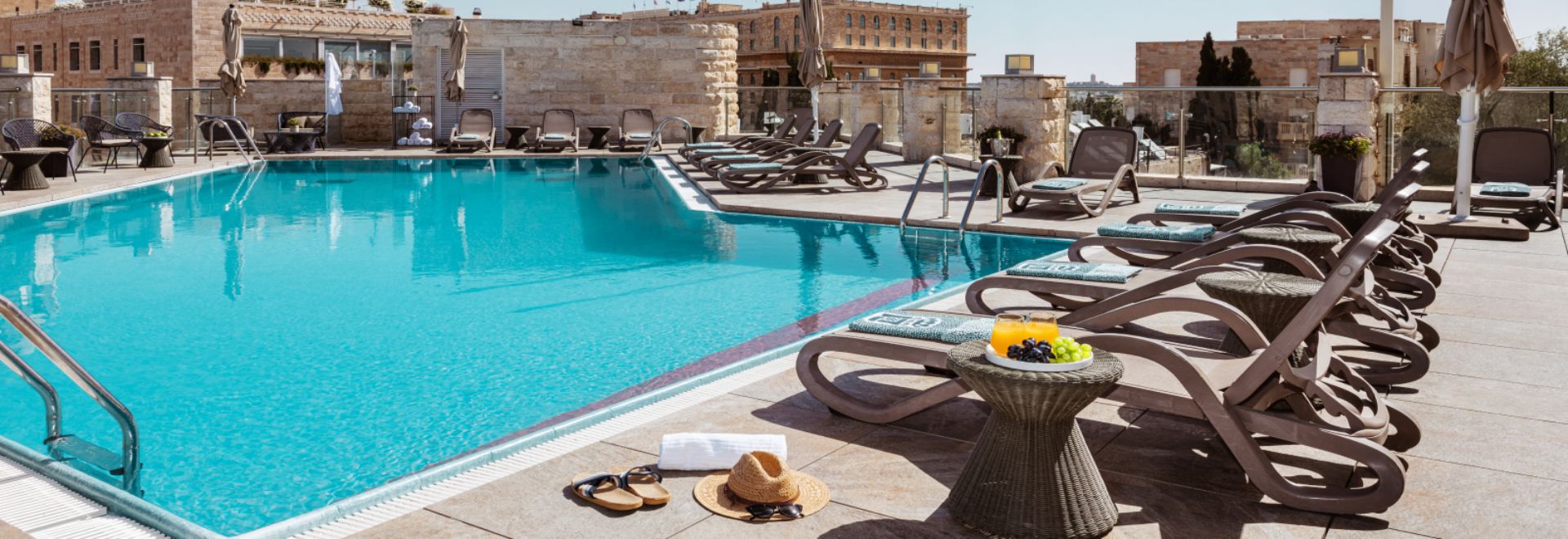  Dan Panorama Jerusalem Roof top swimming pool