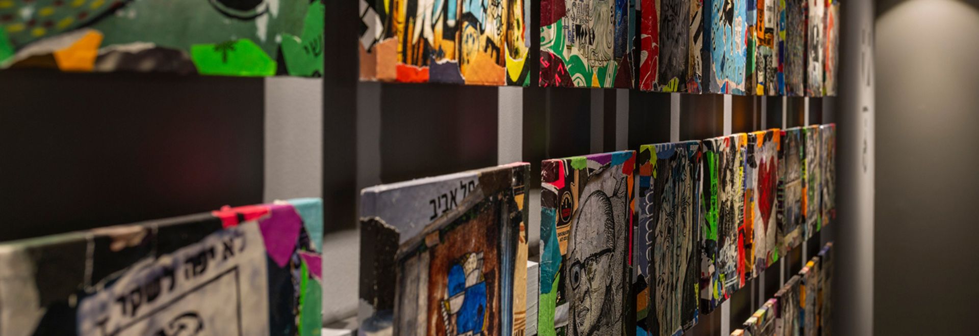 Link Hotel wall with pictures 