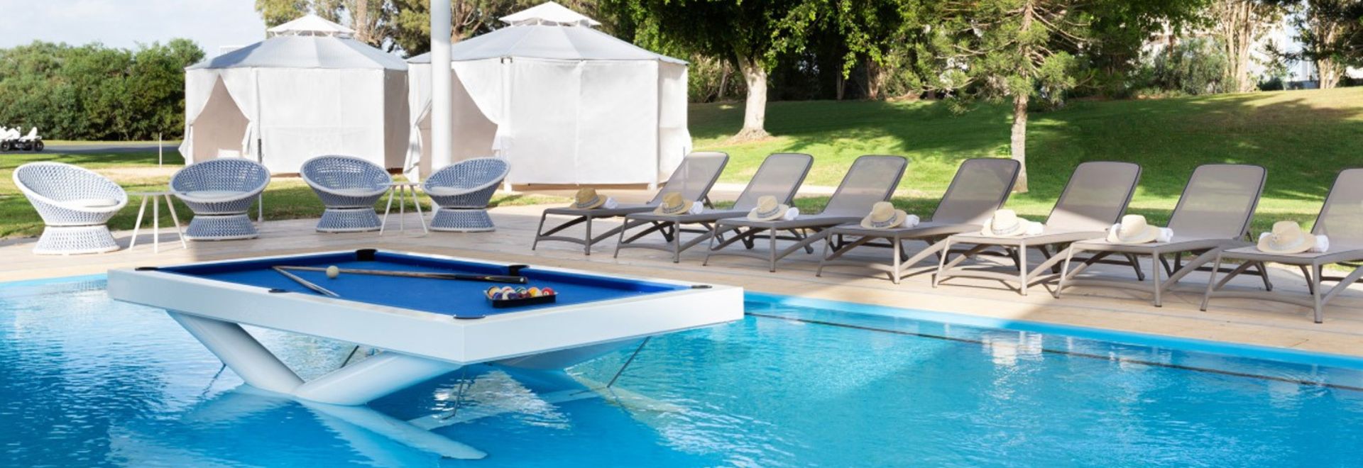 Caesarea Resort pool area