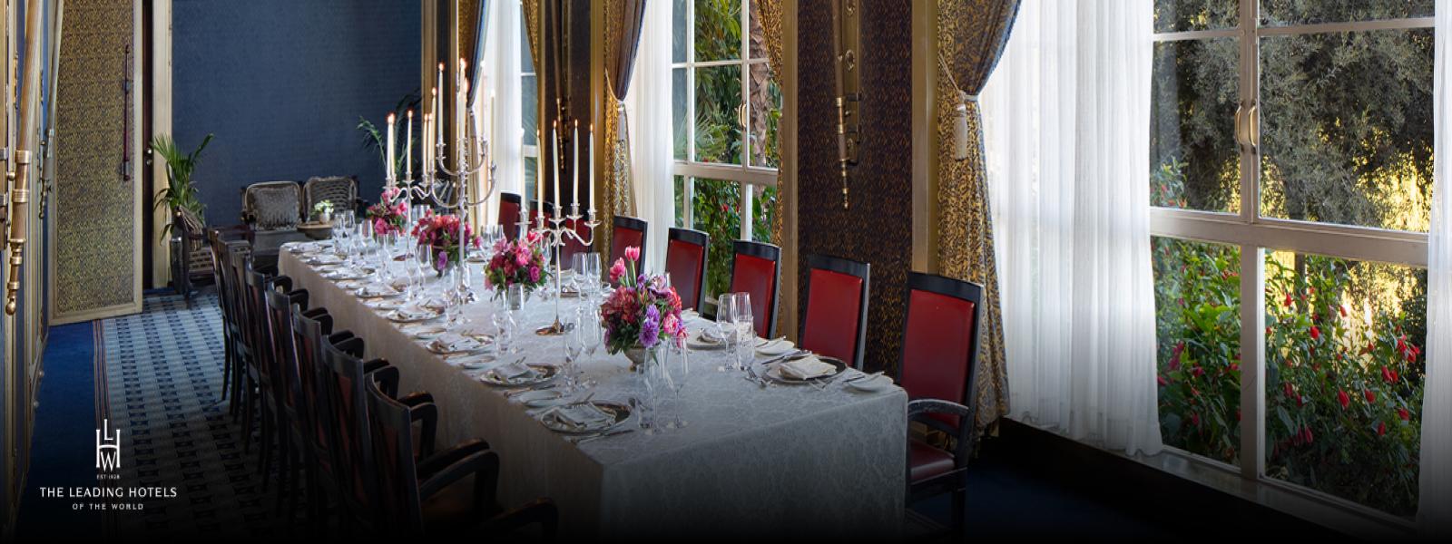 Luxury Events at the King David Ambassador's Hall