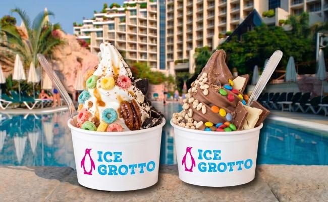 ice grotto at dan eilat