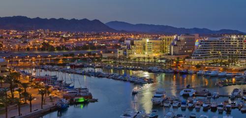 Eilat Bay and marina picture